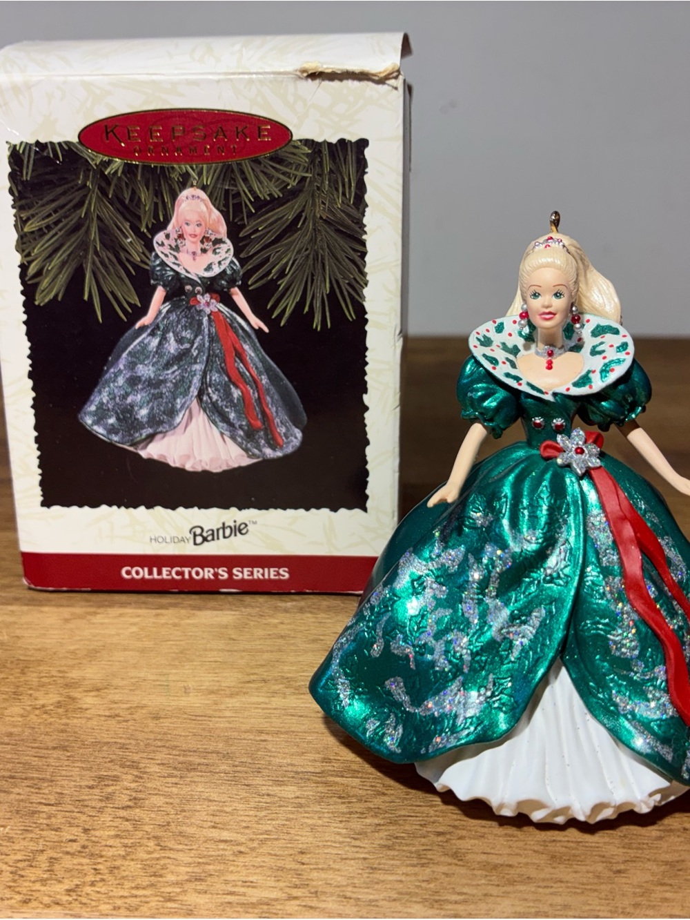 Hallmark Keepsake Barbie Collector’s Series Christmas Ornament Handcrafted 1995